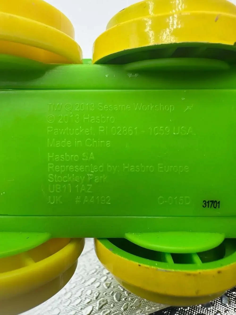 Playskool Sesame Street Ernie Farm Train Talking Toy Working